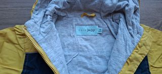 Giacchetto giallo con banda blu