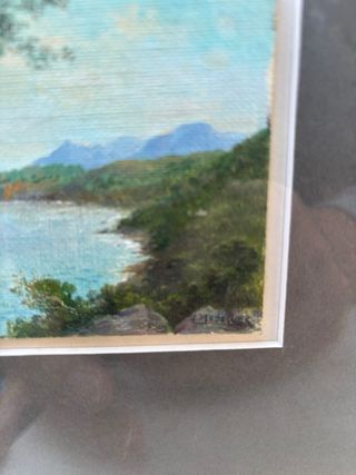 Óleo sobre tabla de José Messeguer Benedito