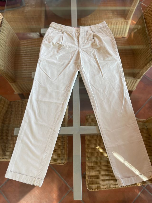 Pantalón Mujer Pepe Jeans Beige