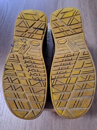 Scarpe antinfortunistiche U Power nere/gialle