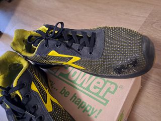 Scarpe antinfortunistiche U Power nere/gialle