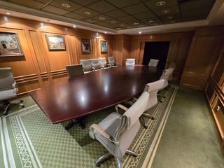 Mesa de despacho de madera Sapelly