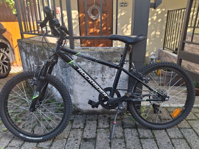 Bicicletta Rockrider nera 20 pollici
