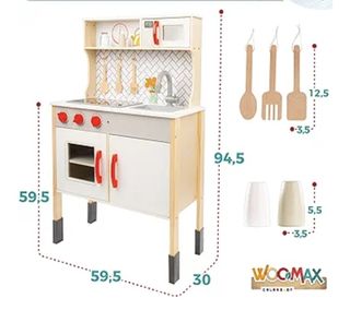 Cocinita de madera WOGMAX