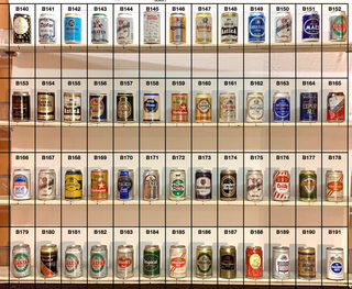 Lattine da collezione vuote