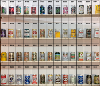 Lattine da collezione vuote