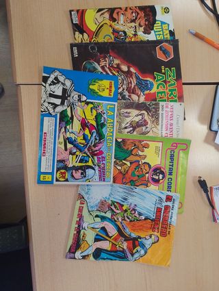 6 cómic antiguos