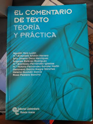 EL comentario de texto: Teoría y práctica