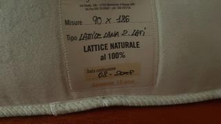 Letto singolo in tessuto