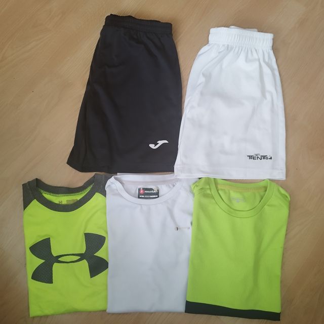 Roupa Desportiva Infantil Lote Tamanho 10