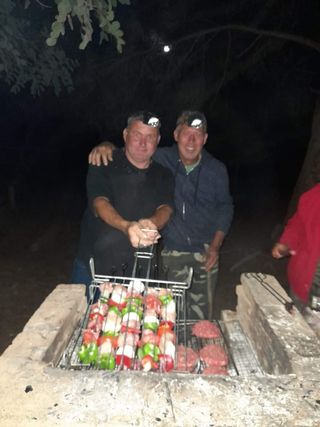 Linterna frontal para pesca o campo