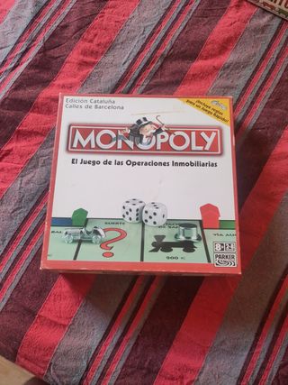 Monopoly Edición Cataluña Calles de Barcelona