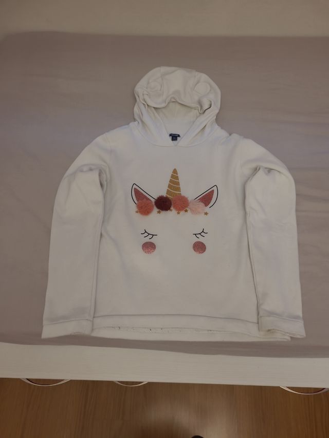 Sudadera Unicornio Talla 10-12 Años