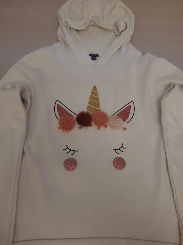 Sudadera Unicornio Talla 10-12 Años