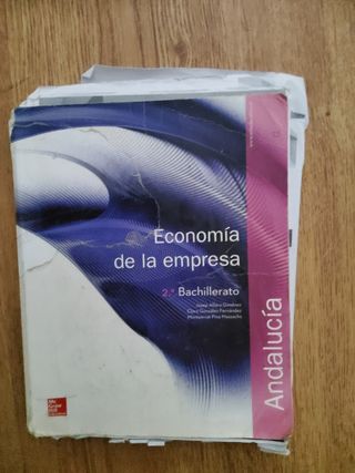 LA - Economia de la empresa 2 Bachillerato. Lib...