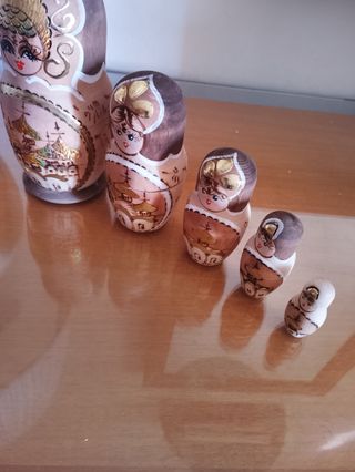 Matrioska originale in legno