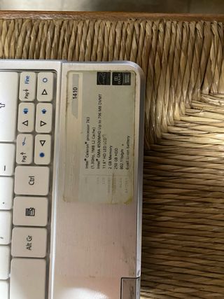 Acer PC portatile bianco 