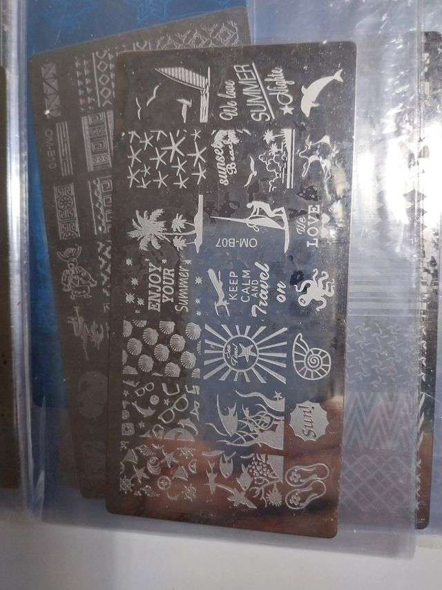 Placas diseño uñas