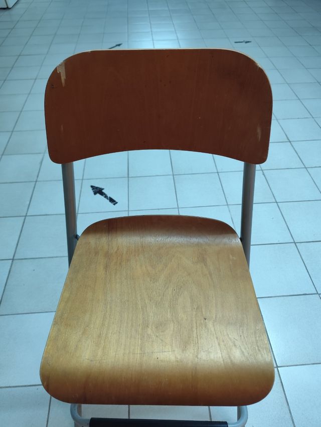 Taburete Ikea Madera y Metal