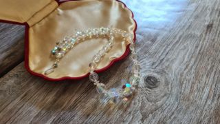 Collana vintage di cristallo anni '60