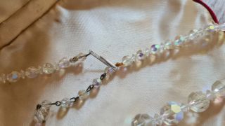 Collana vintage di cristallo anni '60