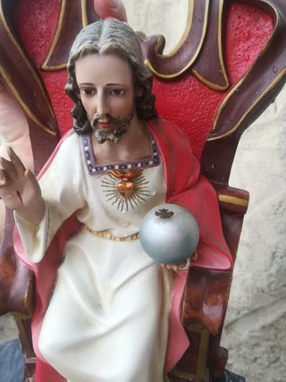 Sagrado Corazón de Jesús entronizado