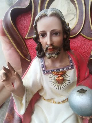Sagrado Corazón de Jesús entronizado