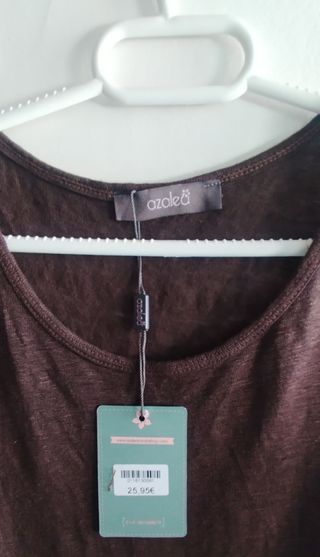 Camiseta mujer sin mangas