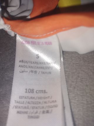 Bañador niña lunares