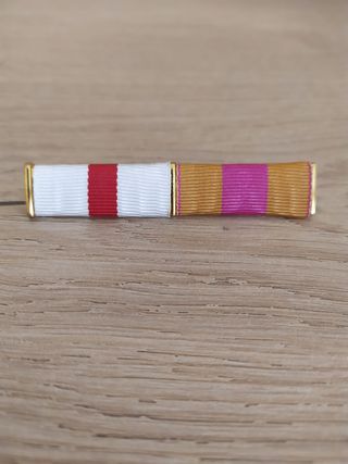 Pasador de 2 medallas