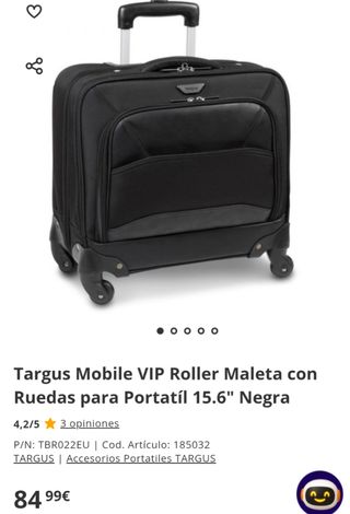 Maletín portátil con ruedas