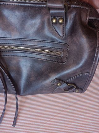 Bolso city bag marrón 