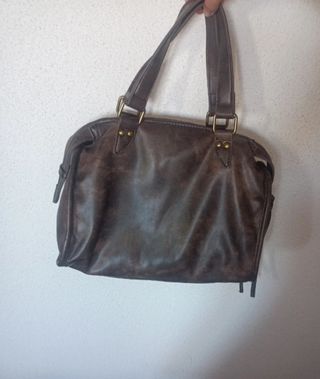Bolso city bag marrón 