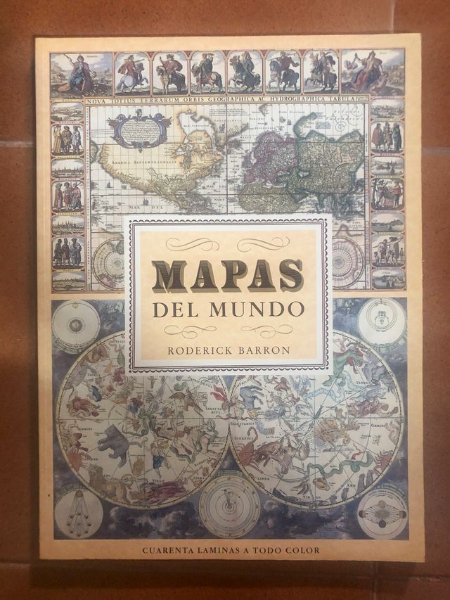 Libro «Mappe del mondo» di Roderick Barron.