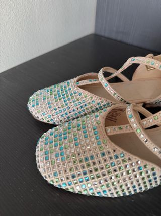 Sandalias Niña Brillantes