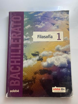 FILOSOFIA 1º BACHILLERATO EDEBÉ