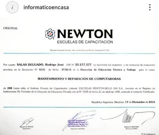 REPARACION DE ORDENADORES A DOMICILIO