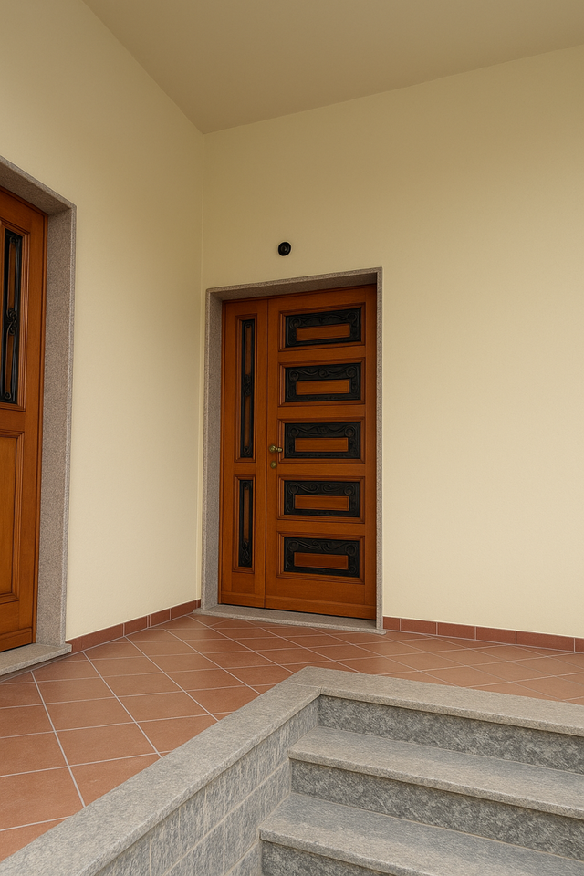 Porta esterna con telaio 115x219