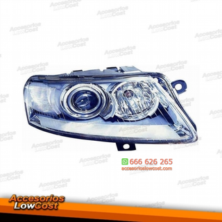 FARO DERECHO XENON A6 04-08 LUZ DIURNA