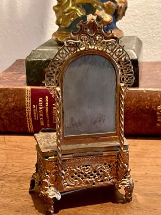 Antiguo joyero para reloj de bolsillo