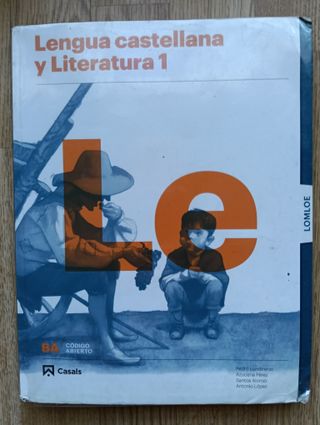 libro de 1ro de bach de lengua y literatura