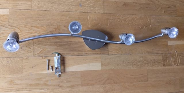 Lámpara de techo 4 focos