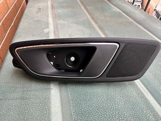 Maneta Seat Leon Negra con Cromado