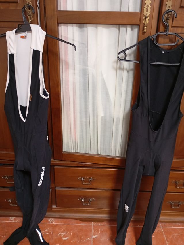 2 Culotte Sportful Negro cada uno