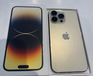 iPhone 14 Pro Max Gold Buen uso, sin desperfectos.