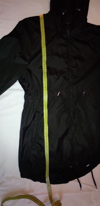 Chubasquero Primark Negro Talla M