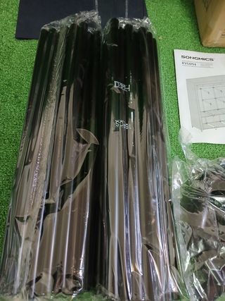 SONGMICS RYG094I02 Armario, 4 Barras de Ropa