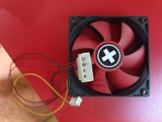 Ventilador PC Rojo