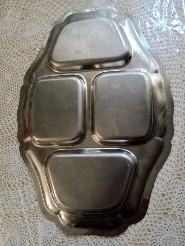 Vassoio auto-servizio in acciaio inossidabile