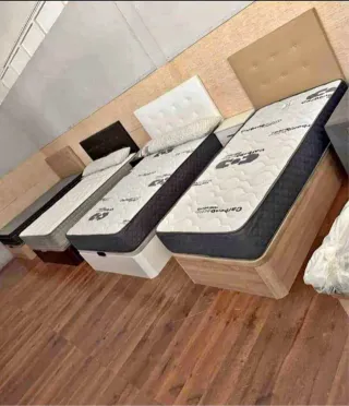 Oferta dormitorio: canapé + colchón a estrenar